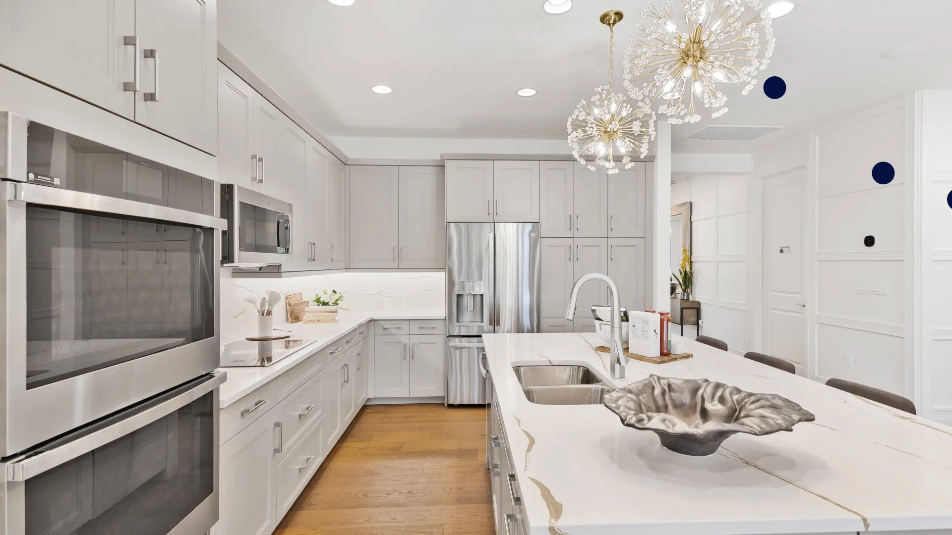 Spacious kitchen in a move-in ready home for sale